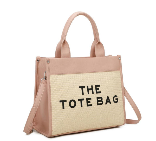 Everleigh Straw Tote Bag (4 Colours)