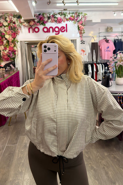 Lottie Gingham Check Lightweight Jacket (3 Colours)