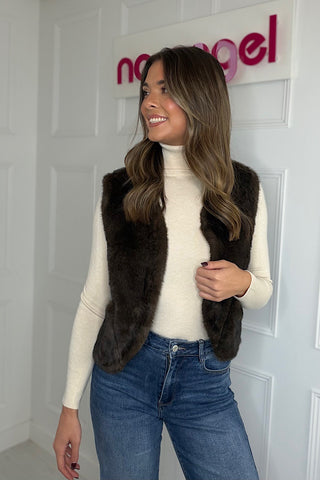 Tabitha Faux Fur Gilet