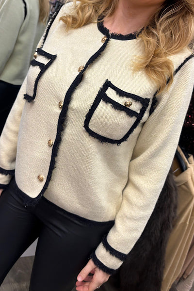 Isabella Detailed Cardigan