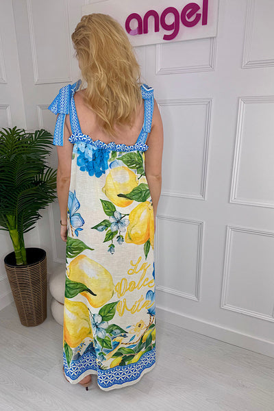 La Dolce Vita Print Maxi Dress