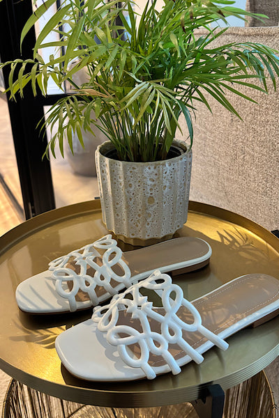 Lily Motif Sliders (4 Colours)