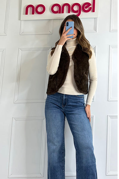 Tabitha Faux Fur Gilet