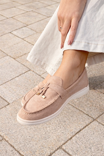 Sayla Beige loafer