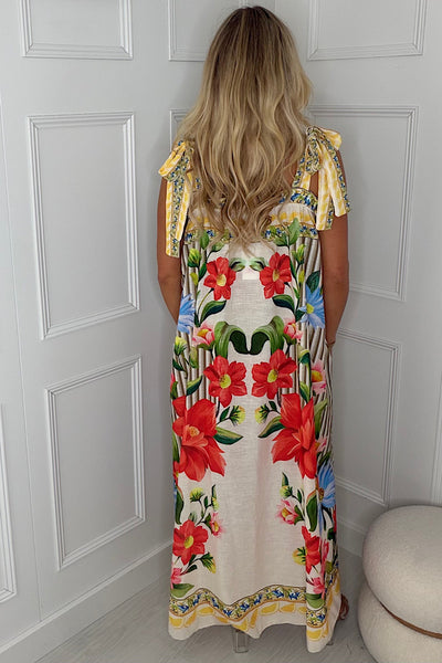 Tropical Flower Sundress