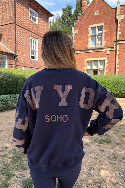 New York Slogan Sweatshirt (2 Colours)