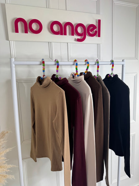 Abbie Fleece Lined Roll Neck (6 Colours)
