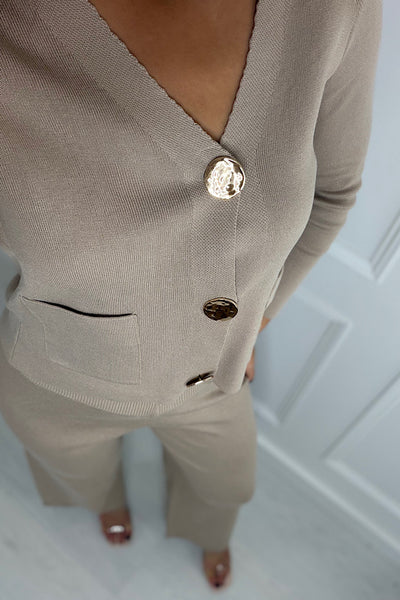 Sasha Knitted Trouser And Top Co-ord