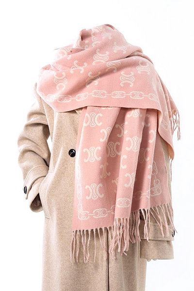 Triomphe Wool Blend Scarf (6 Colours )