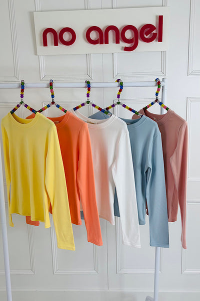Amy Fleece Lined Long Sleeve Top (16 colours)