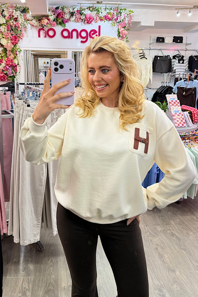 Honor Sweatshirt In Cream