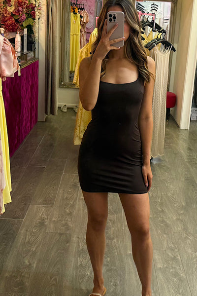 Megan Slinky Bodycon Mini Dress