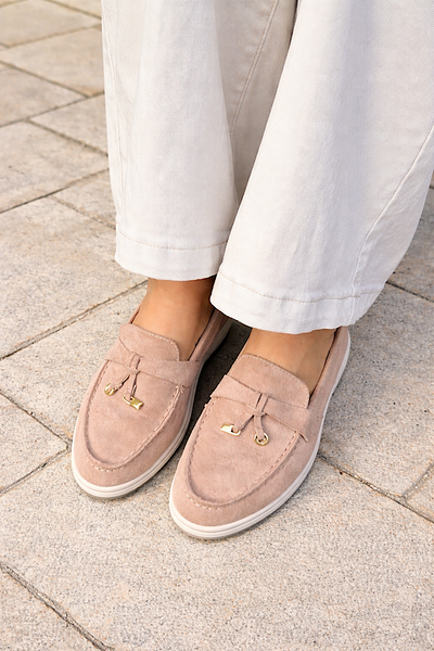 Sayla Beige loafer