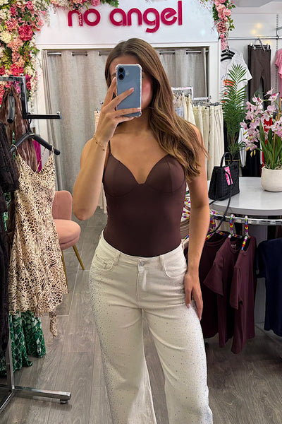 Strappy Sculpt Cup Detail Top (4 Colours)