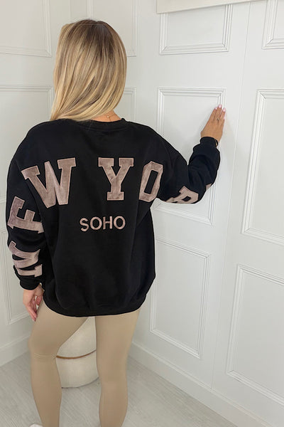 New York Slogan Sweatshirt (5 Colours)