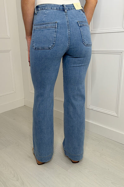 Madeline Pearl Blue Jeans