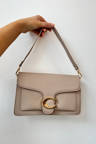 Rosie Gold Buckle Bag