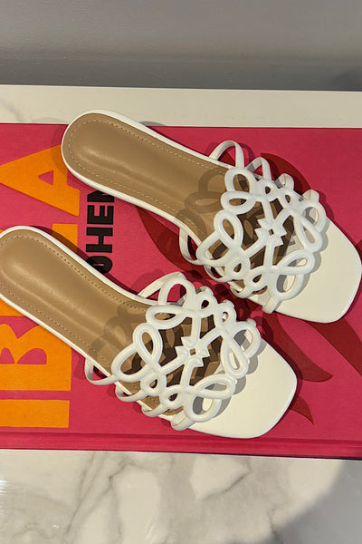 Lily Motif Sliders (4 Colours)