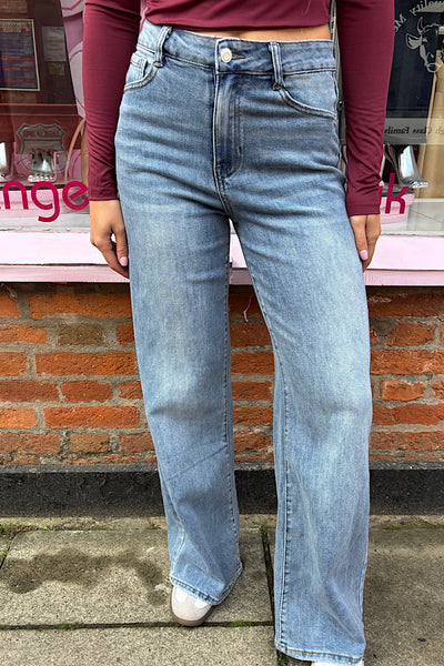 Suzie Wide Leg Stretch Jeans