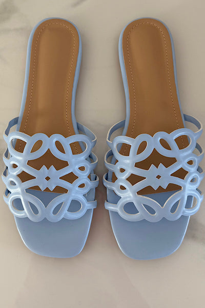 Lily Motif Sliders (5 Colours)