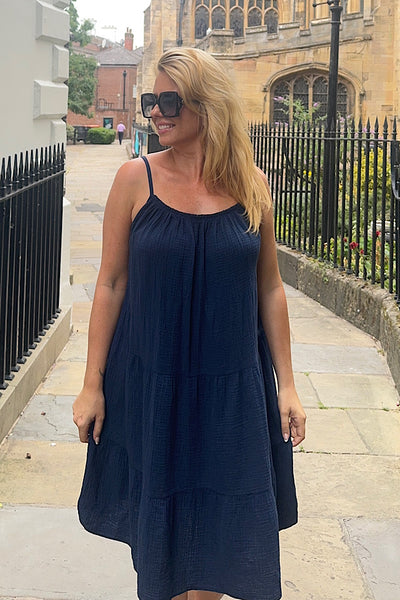 Lola Cheesecloth Dress (6 Colours)