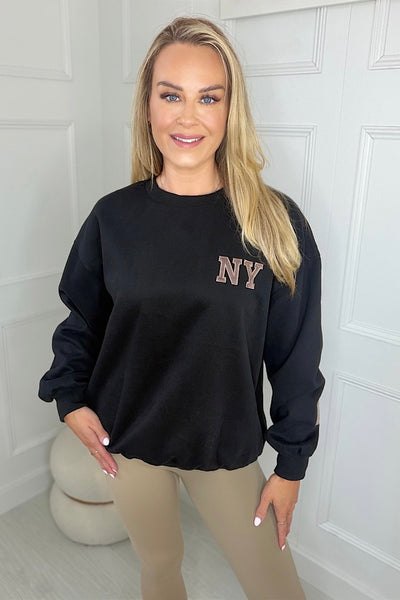 New York Slogan Sweatshirt (5 Colours)