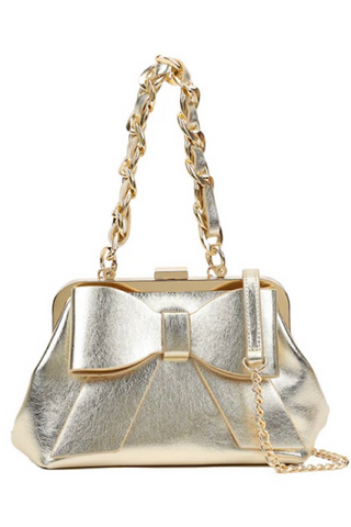 Bow Bag With Chain Strap (5 colours)