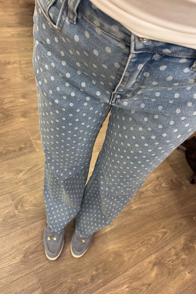 Poppy Polka Dot Jeans