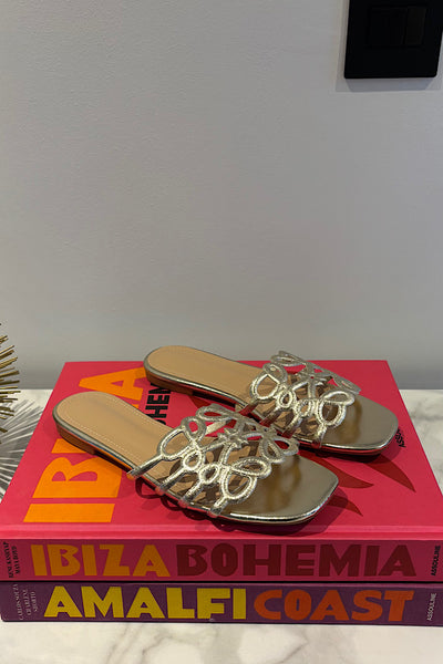 Lily Motif Sliders (4 Colours)