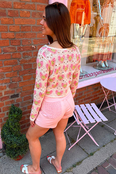 Lizzie Crochet Cardigan
