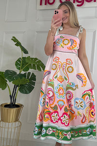 Costa Rica Tie Shoulder Dress