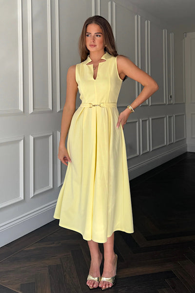 Ameya Lemon Buckle Dress